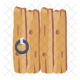 Wooden Door  Icon