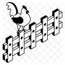 Fence Picket Fence Barrier Icon