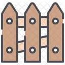 Wooden Fence Fence Garden Fence Icon