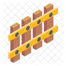 Wooden Fence  Icon