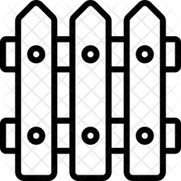 Wooden Fence  Icon