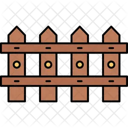 Wooden Fence  Icon