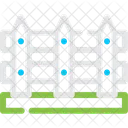 Fence Barrier Boundary Icon