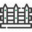 Fence Barrier Boundary Icon