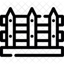 Fence Barrier Boundary Icon