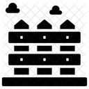 Wooden Fence Arrowhead Barrier Paling Icon