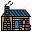 Cabin Wood House Icon