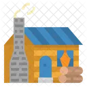 Cabin Wood House Icon