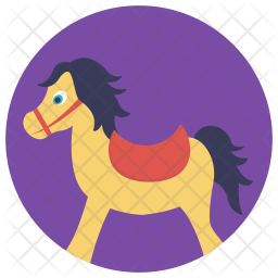 Wooden Horse Icon Of Flat Style Available In Svg Png Eps Ai Icon Fonts