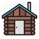 Wooden House House Home Icon
