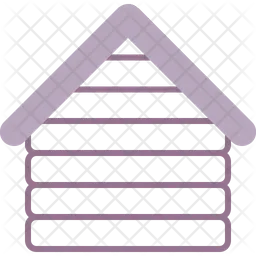 Wooden house  Icon