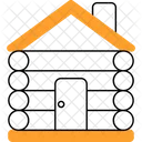 Wooden House Home Icon