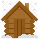 Wooden hut  Icon