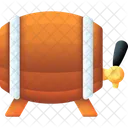 Wooden Background Food Icon