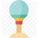 Wooden Maraca Music Icon
