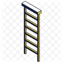 Wooden Ladder Staircase Stepladder Icon