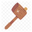 Wooden Mallet  Icon