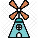 Mill Village Windmill Icon