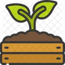 Wooden Planter  Icon