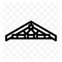 Roof Trusses Wood Icon