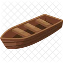 Wooden Rowboat  Icon