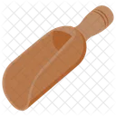 Wooden Scoop Scoop Kitchen Utensils Icon