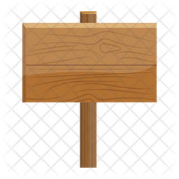 Download Cartoon Wooden Sign Boards Icon pack Available in SVG, PNG ...