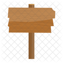 Download Cartoon Wooden Sign Boards Icon pack Available in SVG, PNG ...