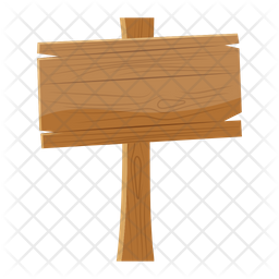 Download Cartoon Wooden Sign Boards Icon pack Available in SVG, PNG ...