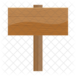 Download Cartoon Wooden Sign Boards Icon pack Available in SVG, PNG ...