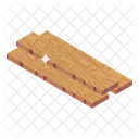 Wooden Slabs Wooden Boards Wooden Material Icon