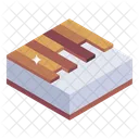 Wall Paling Wooden Tiling Tiles Icon