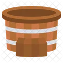 Wooden Tub  Icon