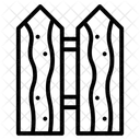 Wooden Wall Pattern House Material Icon