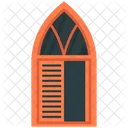 Wooden Window Window Casement Construction Icon