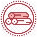 Wood Log Carpentry Icon