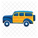 Woody Wagon Woody Vehicle Old Jeep Icon