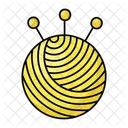 Yarn Ball Thread Knitting Icon