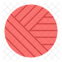 Wool Ball Knitting Yarn Icon