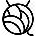 Wool Ball Yarn Icon