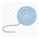 Wool Ball Knitting Handicraft Icon