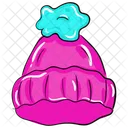 Bobble Cap Cap Winter Cap Icon
