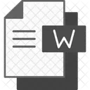 Word Text Paper Icon