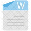 Ms Word Wordpad Icon