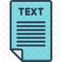 Word Letter Text Icon