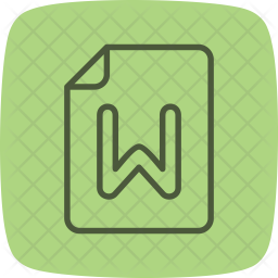 Word Icon Of Line Style Available In Svg Png Eps Ai Icon Fonts