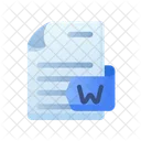 Word Document  Icon