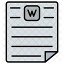 Word Document Word Document Icon
