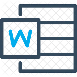 Word File  Icon
