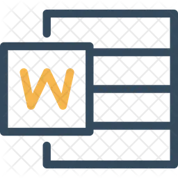 Word File  Icon